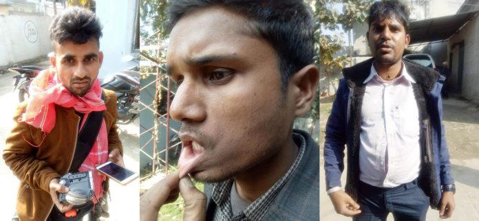Police Personals attack Journalists while covering protest