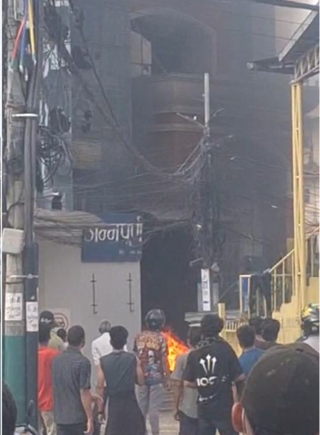 Huge loss of property; vandalism and arson on media houses as well